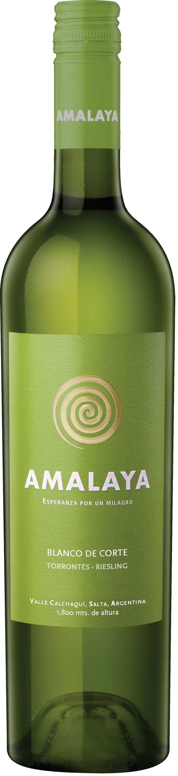 Caudalia wine Box Mayo 2022: Bodega Amalaya - Blanco de Corte (Seco) - 2021 - Salta- Argentina